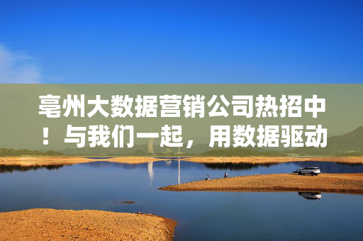 亳州大数据营销公司热招中！与我们一起，用数据驱动营销未来