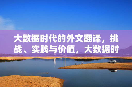大数据时代的外文翻译，挑战、实践与价值，大数据时代外文翻译的挑战、实践与价值