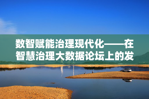 数智赋能治理现代化——在智慧治理大数据论坛上的发言，数智赋能治理现代化