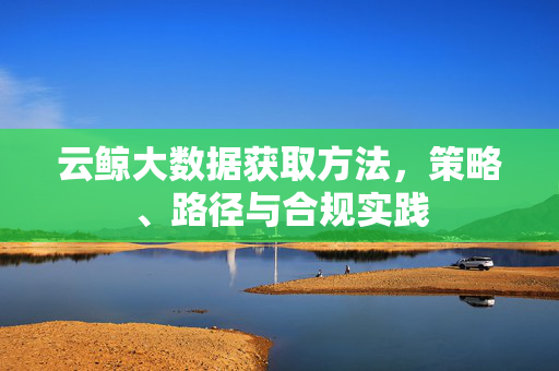 云鲸大数据获取方法，策略、路径与合规实践