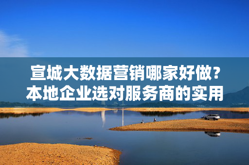 宣城大数据营销哪家好做？本地企业选对服务商的实用指南，宣城本地企业选对大数据营销服务商的实用指南