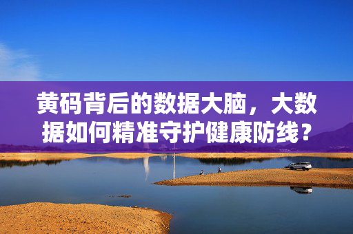 黄码背后的数据大脑，大数据如何精准守护健康防线？黄码背后的数据大脑，大数据精准守护健康防线