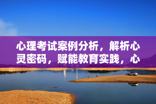 心理考试案例分析，解析心灵密码，赋能教育实践，心理考试案例分析，解析心灵密码，赋能教育实践