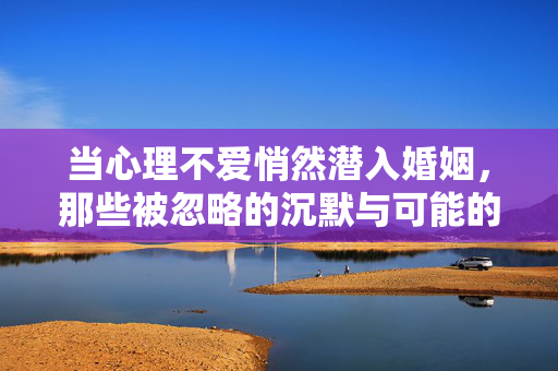 当心理不爱悄然潜入婚姻，那些被忽略的沉默与可能的出口，婚姻中的心理不爱，被忽略的沉默与出口