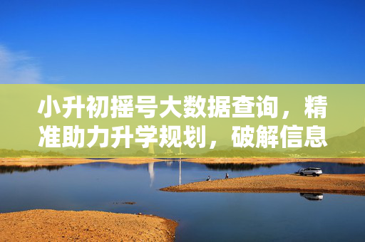 小升初摇号大数据查询,精准助力升学规划,破解信息迷局,小升初摇号大数据查询,精准助力升学规划,破解信息迷局