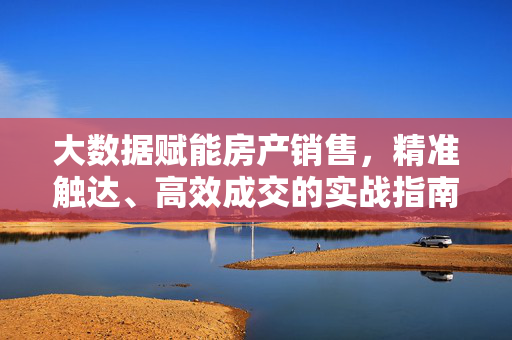大数据赋能房产销售，精准触达、高效成交的实战指南，房产销售大数据赋能实战指南，精准触达与高效成交