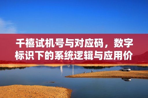 千禧试机号与对应码，数字标识下的系统逻辑与应用价值，千禧试机号与对应码，数字标识的系统逻辑与应用价值