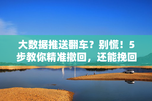 大数据推送翻车？别慌！5步教你精准撤回，还能挽回用户信任，大数据推送翻车？5步精准撤回挽回用户信任