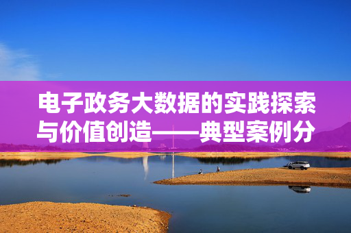 电子政务大数据的实践探索与价值创造——典型案例分析