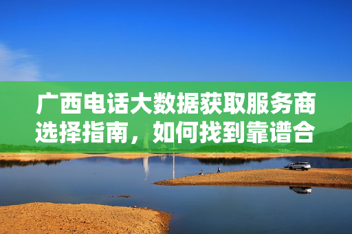 广西电话大数据获取服务商选择指南，如何找到靠谱合作伙伴？广西电话大数据获取服务商靠谱选择指南