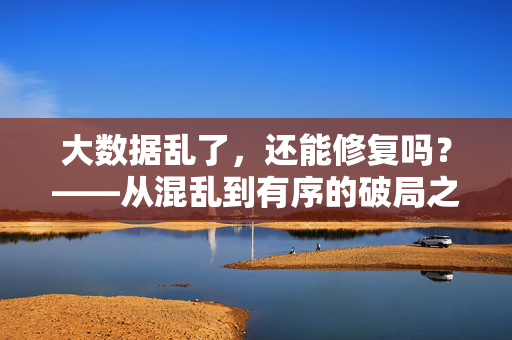 大数据乱了，还能修复吗？——从混乱到有序的破局之路，大数据混乱，从无序到有序的破局之路