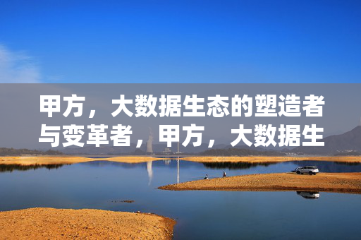 甲方，大数据生态的塑造者与变革者，甲方，大数据生态的塑造者与变革者