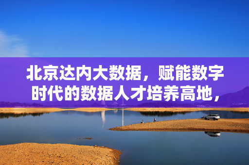 北京达内大数据，赋能数字时代的数据人才培养高地，北京达内大数据，赋能数字时代的数据人才培养高地
