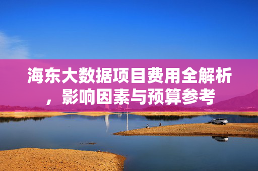 海东大数据项目费用全解析，影响因素与预算参考