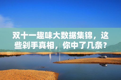 双十一趣味大数据集锦，这些剁手真相，你中了几条？双十一趣味大数据，剁手真相，你中了几条？