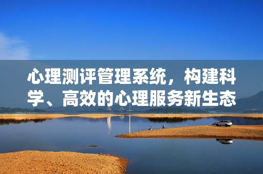 心理测评管理系统，构建科学、高效的心理服务新生态，心理测评管理系统，构建科学高效的心理服务新生态