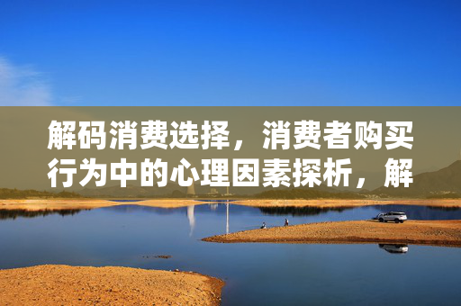解码消费选择，消费者购买行为中的心理因素探析，解码消费选择，消费者购买行为的心理因素探析
