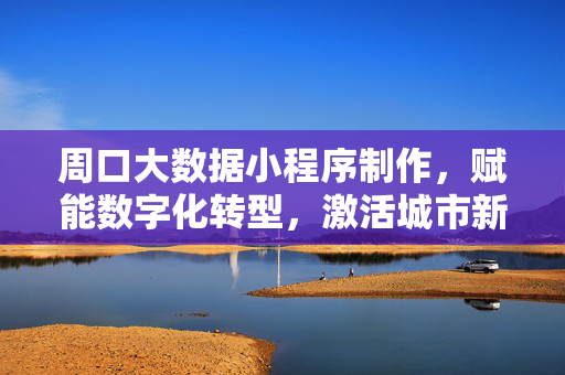 周口大数据小程序制作，赋能数字化转型，激活城市新动能，周口大数据小程序赋能数字化转型激活城市新动能