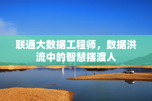 联通大数据工程师，数据洪流中的智慧摆渡人