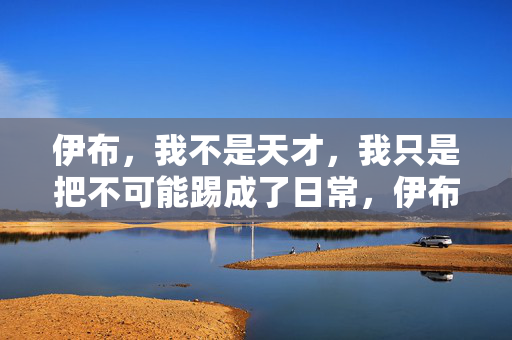 伊布，我不是天才，我只是把不可能踢成了日常，伊布，非天才，只把不可能踢成日常