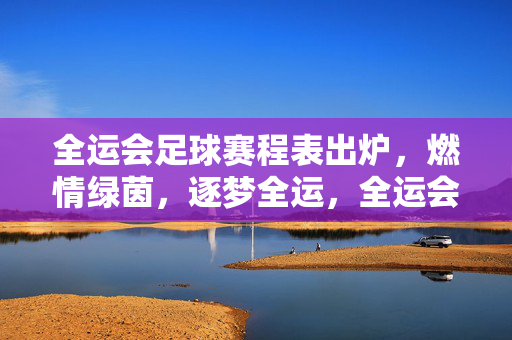 全运会足球赛程表出炉，燃情绿茵，逐梦全运，全运会足球赛程表出炉，燃情绿茵逐梦全运