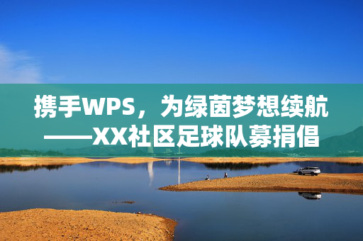 携手WPS，为绿茵梦想续航——XX社区足球队募捐倡议书