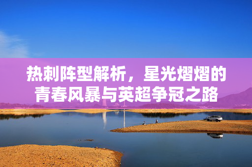 热刺阵型解析,星光熠熠的青春风暴与英超争冠之路