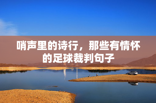 哨声里的诗行,那些有情怀的足球裁判句子
