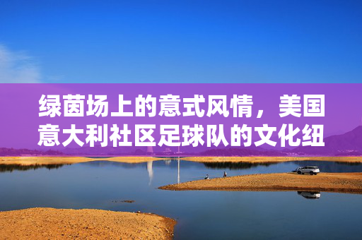 绿茵场上的意式风情,美国意大利社区足球队的文化纽带