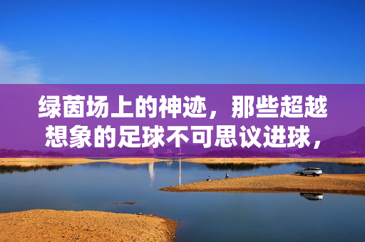 绿茵场上的神迹，那些超越想象的足球不可思议进球，绿茵神迹，超越想象的足球不可思议进球