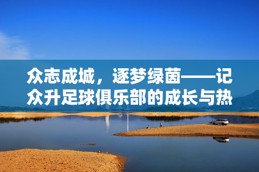 众志成城，逐梦绿茵——记众升足球俱乐部的成长与热爱，众志逐梦绿茵，众升足球的成长与热爱