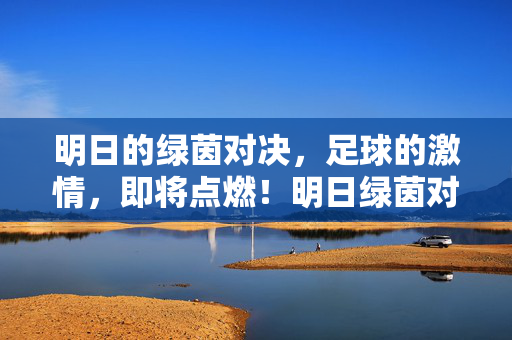 明日的绿茵对决，足球的激情，即将点燃！明日绿茵对决，足球激情点燃！