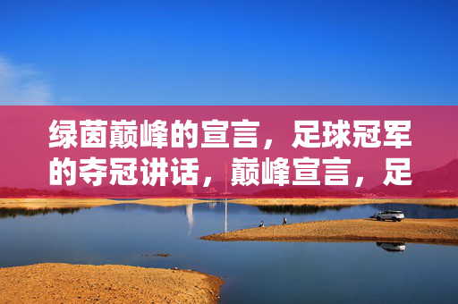 绿茵巅峰的宣言,足球冠军的夺冠讲话,巅峰宣言,足球冠军的夺冠荣光