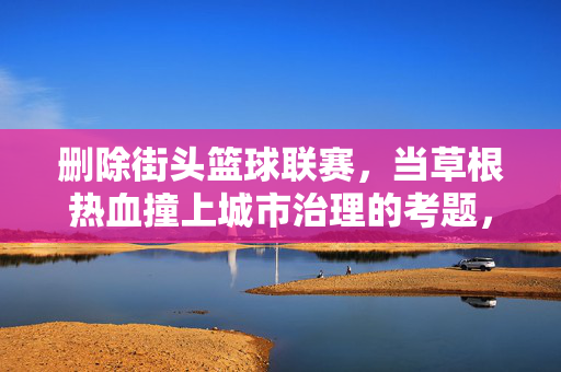 删除街头篮球联赛，当草根热血撞上城市治理的考题，街头篮球联赛被删，草根热血撞上城市治理考题