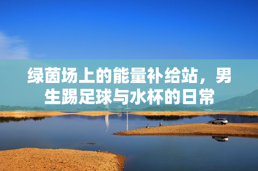 绿茵场上的能量补给站，男生踢足球与水杯的日常