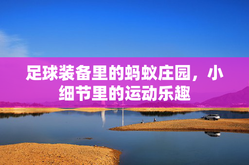 足球装备里的蚂蚁庄园，小细节里的运动乐趣