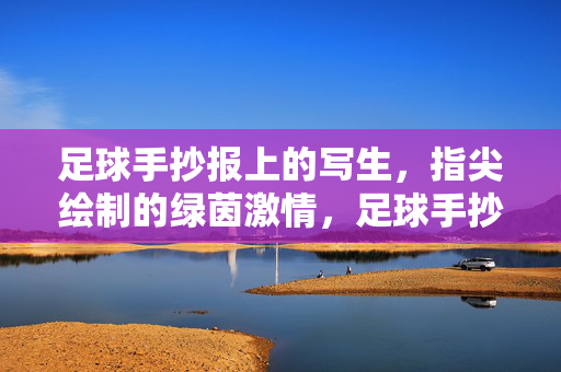 足球手抄报上的写生，指尖绘制的绿茵激情，足球手抄报上的写生，指尖绘制的绿茵激情