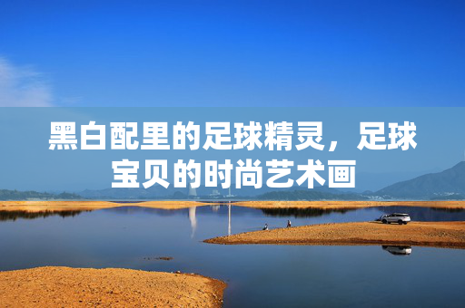 黑白配里的足球精灵，足球宝贝的时尚艺术画