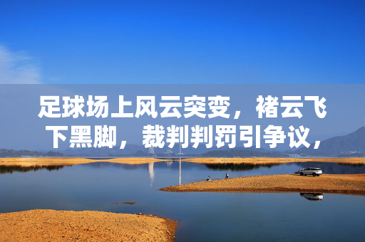 足球场上风云突变，褚云飞下黑脚，裁判判罚引争议，足球场上风云突变，褚云飞下黑脚，裁判判罚引争议