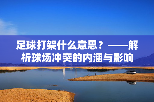足球打架什么意思？——解析球场冲突的内涵与影响