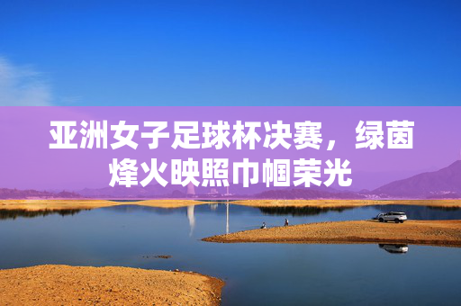 亚洲女子足球杯决赛，绿茵烽火映照巾帼荣光