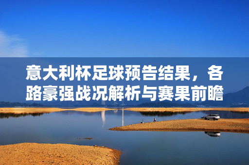 意大利杯足球预告结果，各路豪强战况解析与赛果前瞻，意大利杯足球预告结果，各路豪强战况解析与赛果前瞻