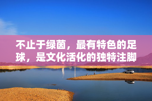不止于绿茵,最有特色的足球,是文化活化的独特注脚,不止于绿茵,最有特色的足球是文化活化的独特注脚