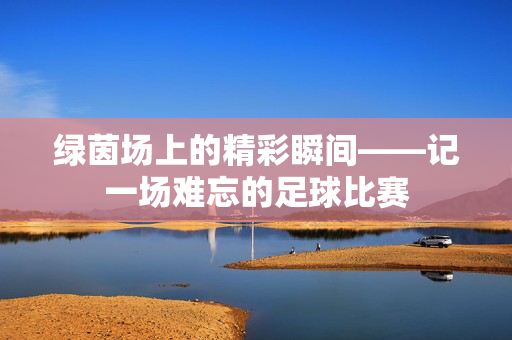 绿茵场上的精彩瞬间——记一场难忘的足球比赛