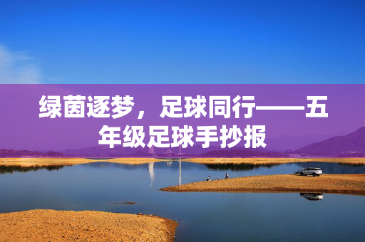 绿茵逐梦，足球同行——五年级足球手抄报