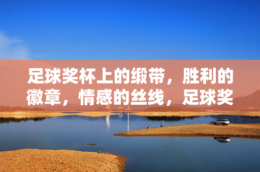 足球奖杯上的缎带，胜利的徽章，情感的丝线，足球奖杯上的缎带，胜利的徽章，情感的丝线