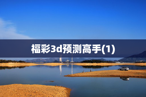 福彩3d预测高手(1)
