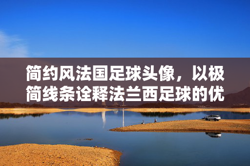 简约风法国足球头像，以极简线条诠释法兰西足球的优雅与激情