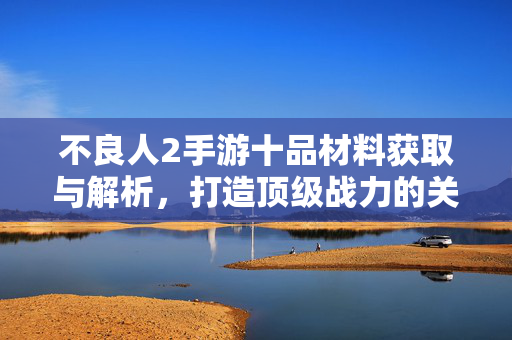 不良人2手游十品材料获取与解析，打造顶级战力的关键资源，不良人2手游十品材料获取解析，顶级战力关键资源