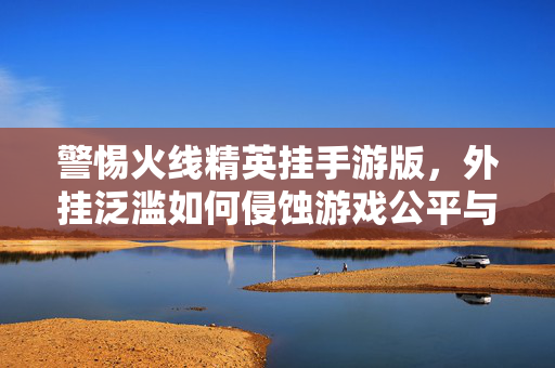 警惕火线精英挂手游版，外挂泛滥如何侵蚀游戏公平与生态，警惕火线精英手游外挂泛滥，侵蚀游戏公平与生态